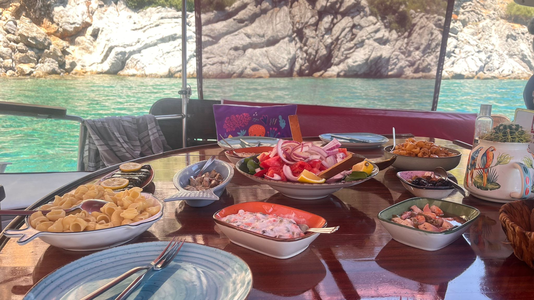 Datça deniz molası